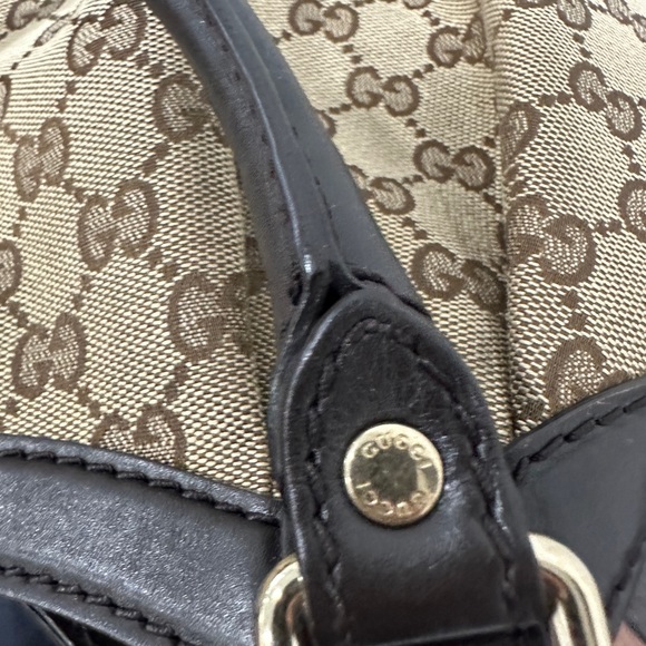 GUCCI Monogram Medium Sukey Tote - Picture 7 of 16
